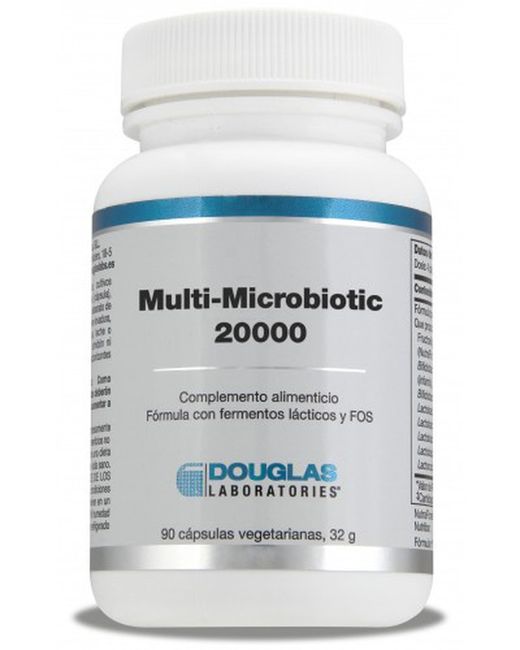 Multi probiotic 20000 millones ufc 90 cápsulas vegetales