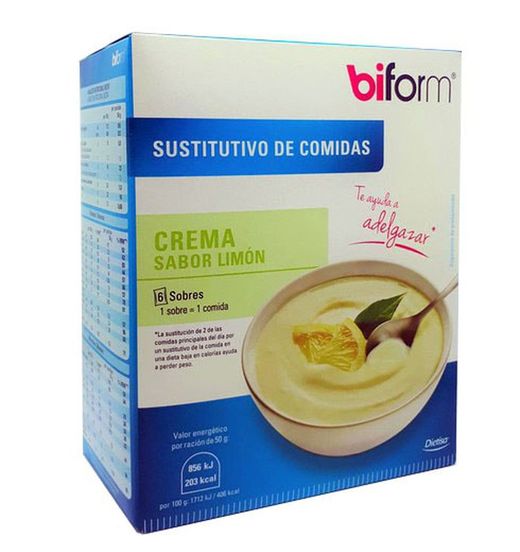 Crema Biform Limón 6 sobres Dielisa