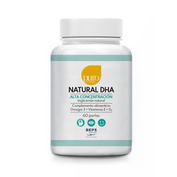 Natural DHA Alta Concentración 60 Perlas de Puro-Omega
