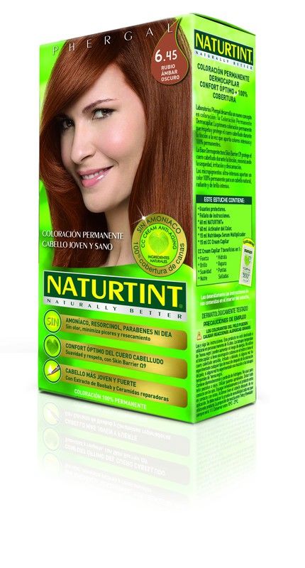Naturtint Naturally Better 645 Rubio Ambar Oscuro de Naturtint