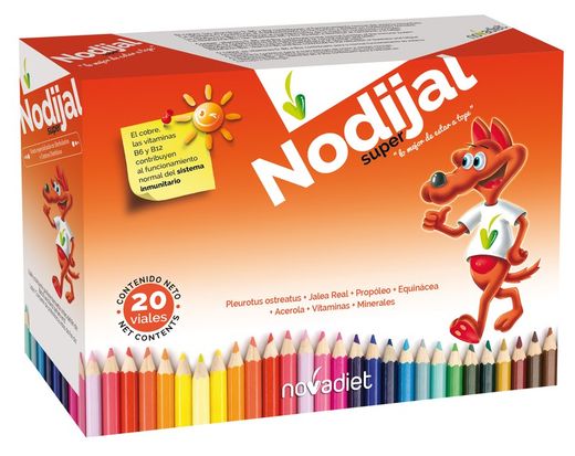 Nodijal super (jalea infantil) 20 viales