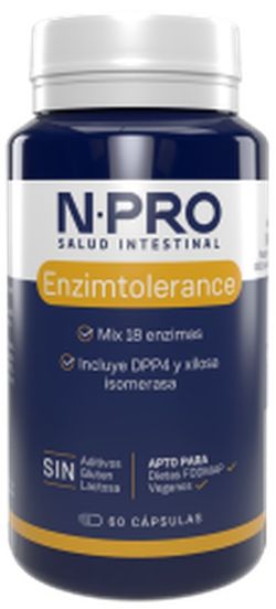 Npro Enzimtolerance 60 cápsulas