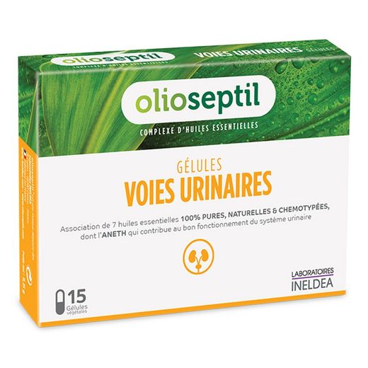 Olioseptil Vias Urinarias 15 Capsulas de Ineldea