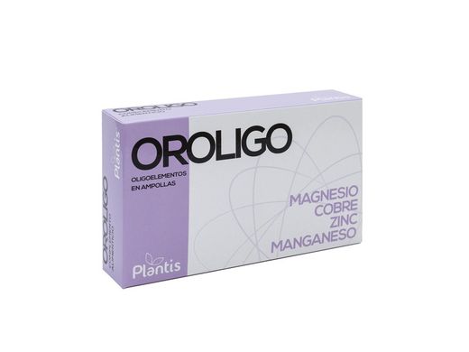 Oroligo Cu-Mg-Mn-Zn 20 ampollas de Artesania