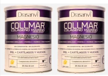 Pack 2 Collmar Colágeno+Magnesio Limón Drasanvi