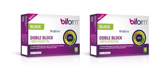 Pack 2 Doble Block 100% Vegetal Envío gratis