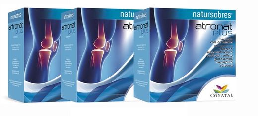 Pack 3 natursobres Atronat plus 20 sobres conatal