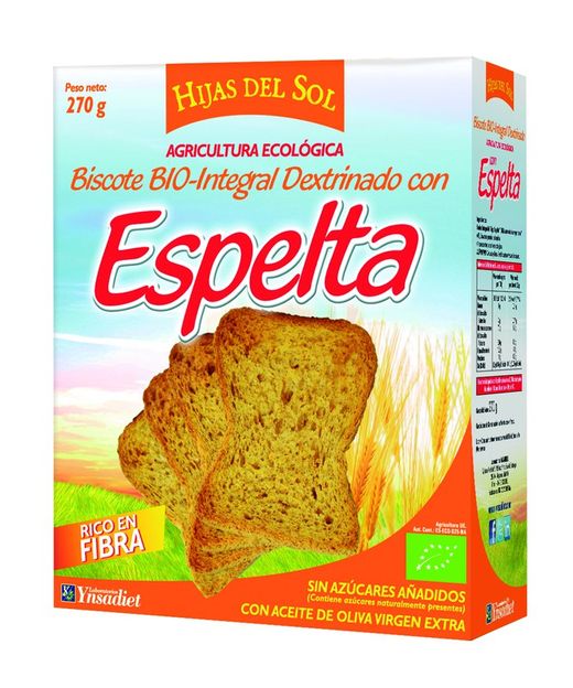 Pan Dextrinado Bio Espelta 270 gr