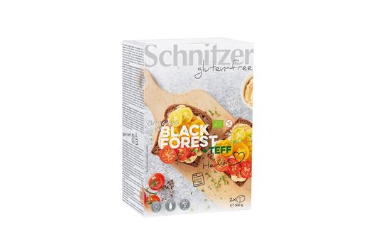Pan Molde Teff Black Forest S/G Schnitzer 500 G