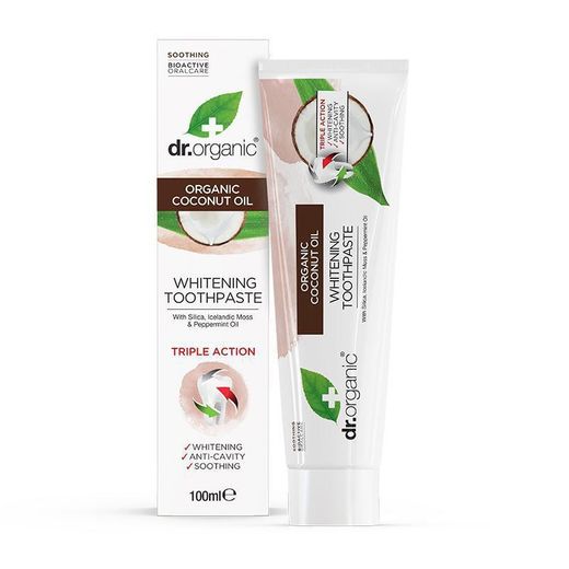 Pasta de Dientes de Aceite de Coco 100 ml de Dr Organic