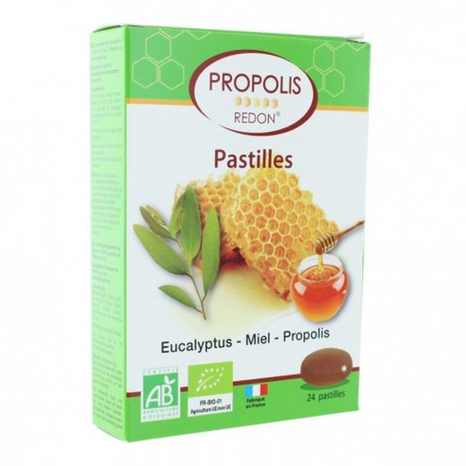 Pastillas Propolis Miel y Eucalipto 24 Pastillas B