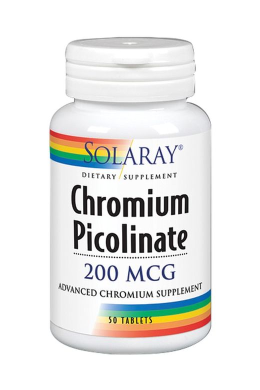 Picolinato de Cromo de Solaray