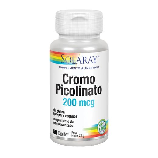 Picolinato de Cromo de Solaray