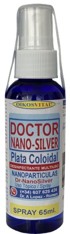 Plata coloidal 65 ml (uso tópico)