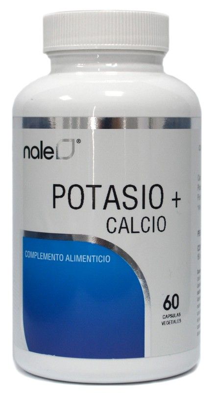 Potasio + calcio 60 cápsulas vegetales