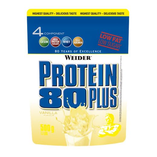 Protein 80 Plus Vainilla 500 G de Weider