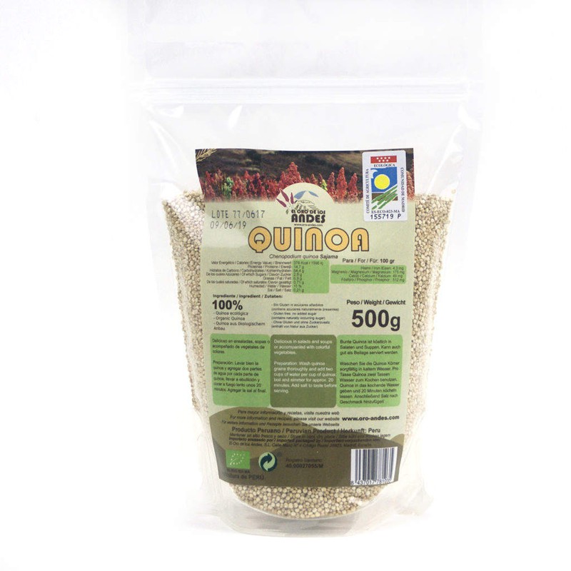 Harina de Quinoa Integral Ecológica · Biográ · 300 gr.