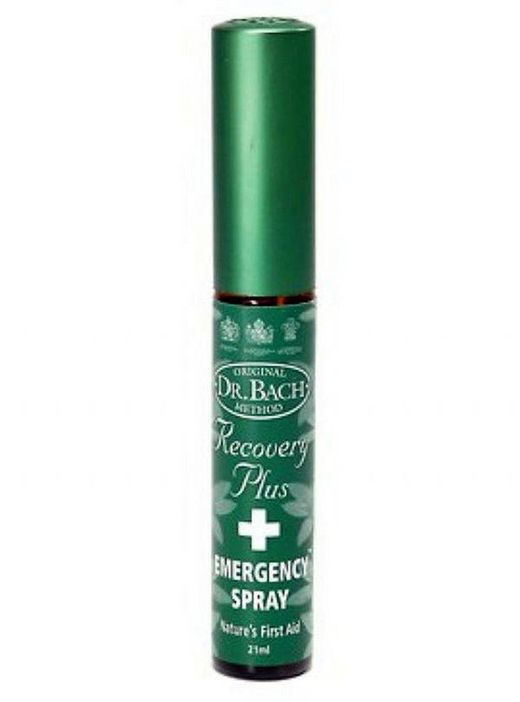 Recovery Plus+Emergency Spray o Rescue Remedy 21ml sin alcohol de Dr. Bach