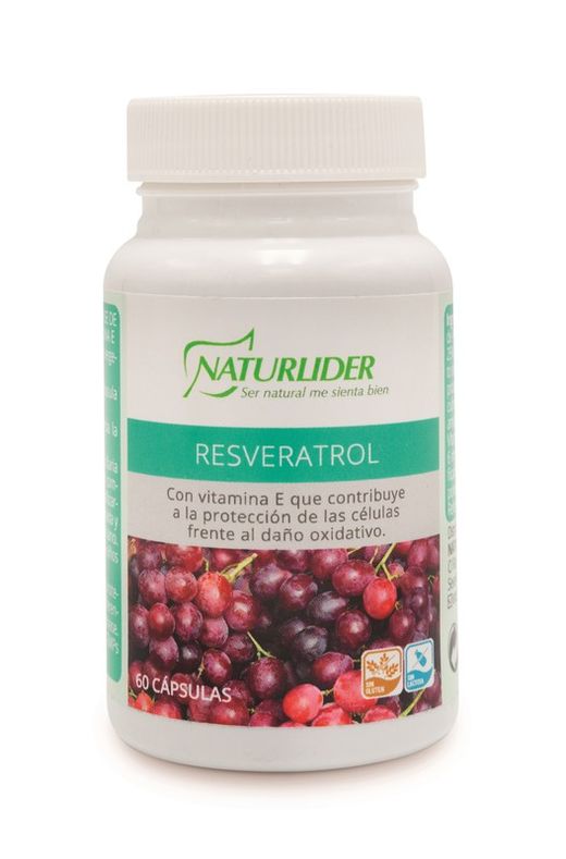 Resveratrol 60 cápsulas vegetales