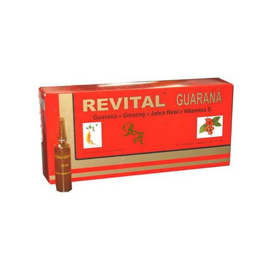 Revital guarana 20 ampollas