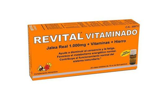 Revital Vitaminado 10 ml   X 20 Ampollas