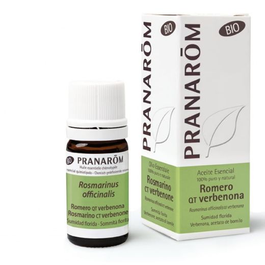 Aceite Esencial Romero Qt Verbenona Sumidad Florida Bio 5 ml de Pranarôm