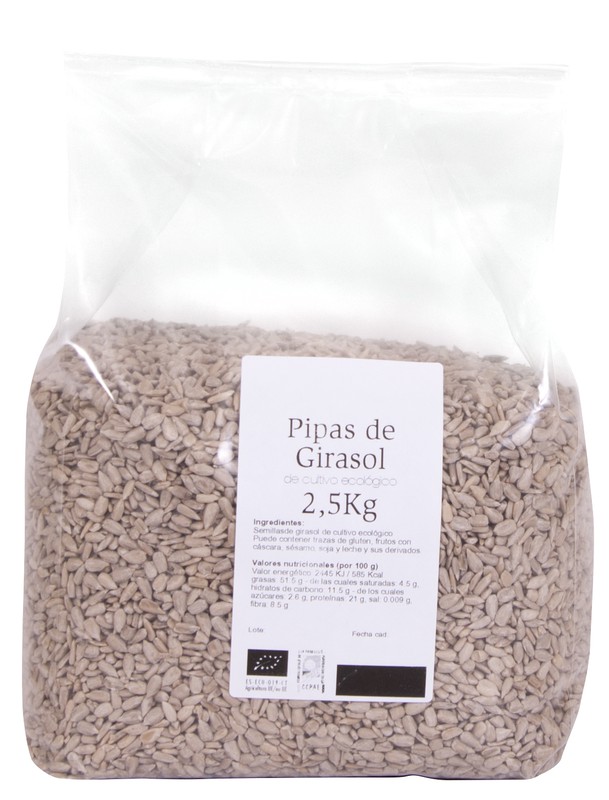 Semillas de Girasol Bio 2,5 Kg — La Dietética Barcelona