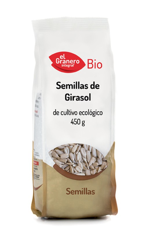Semillas de Girasol Bio 450 gr de El granero — La Dietética Barcelona