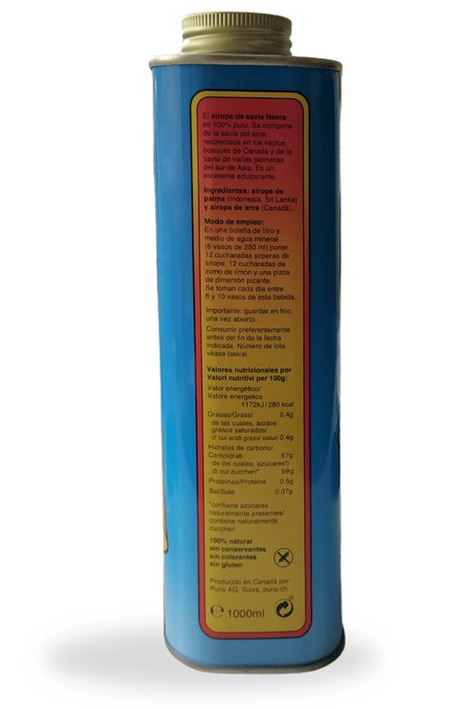Neera Sirope de Savia de Arce 1 Litro Madal Bal
