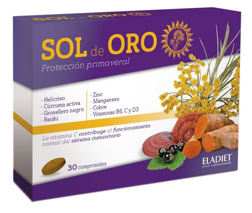 Sol de oro  30 comprimidos