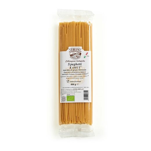 Spaghetti Kamut Trigo Khorasan Iris 500g de Iris
