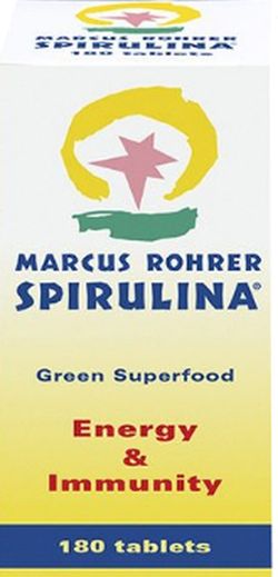 Spirulina Marcus Rohrer 180 comprimidos