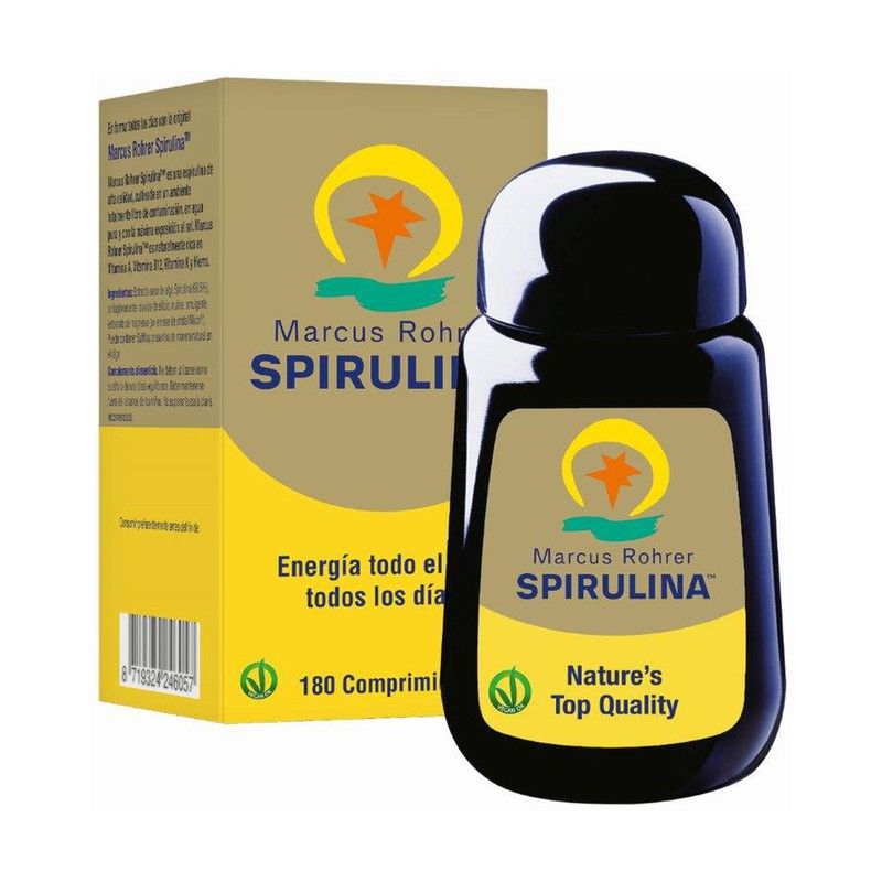 Spirulina Marcus Rohrer 180 comprimidos
