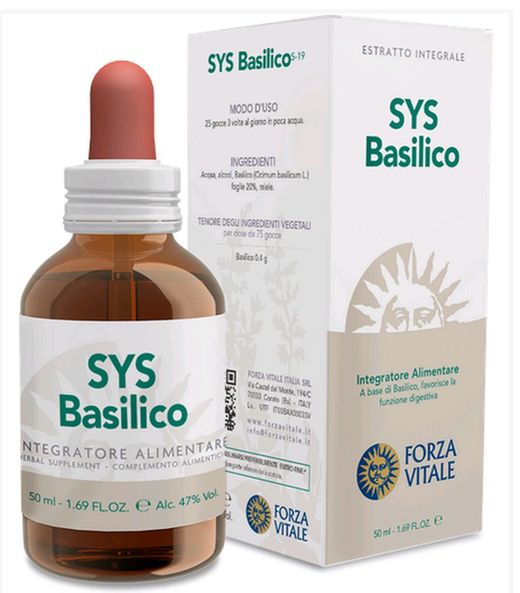 Sys basilico (albahaca)50 ml