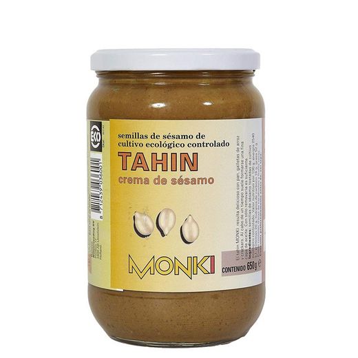 Tahin Monki Sin Sal 650 gr Bio