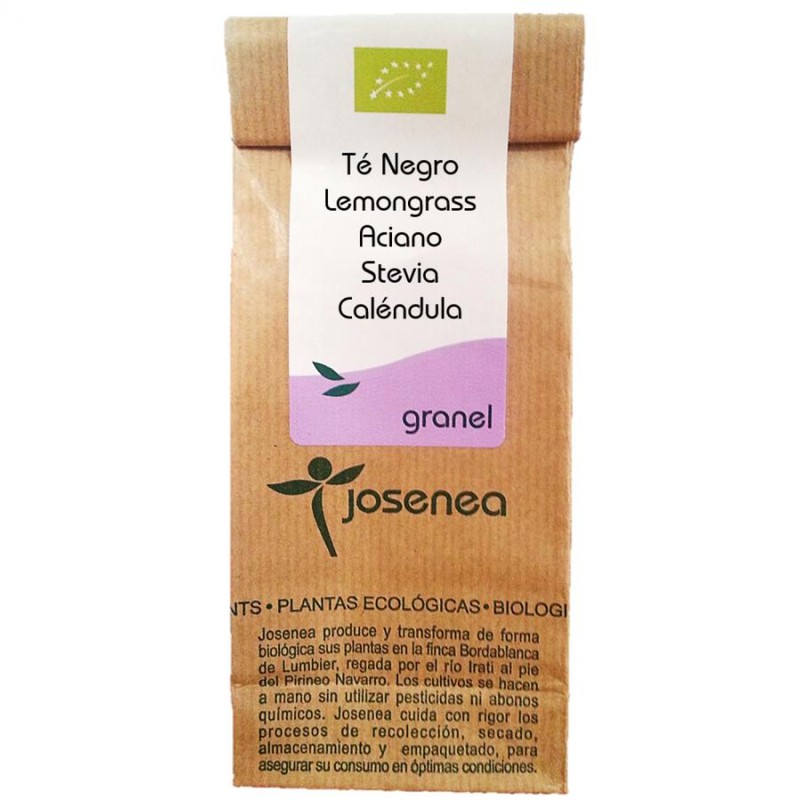 Te Negro Lemongrass Aciano Stevia Calendula Bio 50 de Josenea — La  Dietética Barcelona