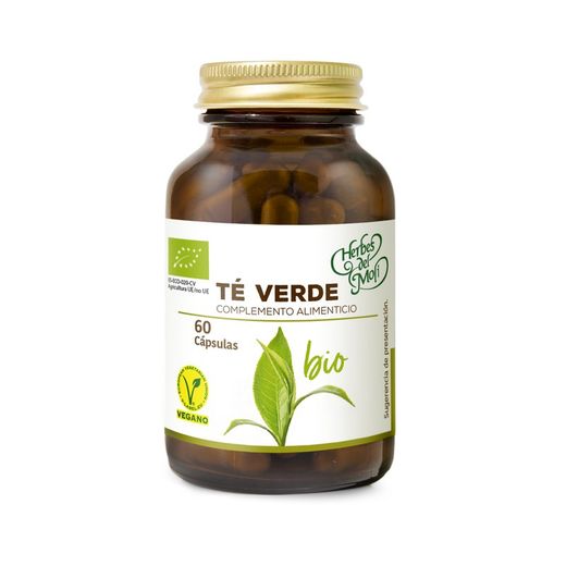 Te Verde 100% Bio 60 cápsulas de Herbes del Moli
