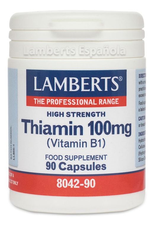 Thiamin 100 mg 90 cápsulas