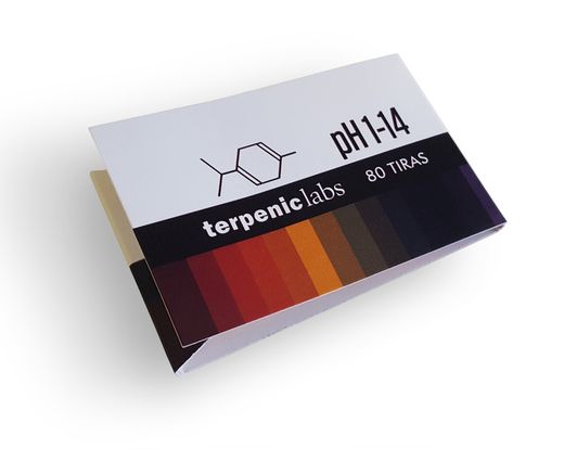 Tiras Ph 1-14 80  unidades (20) de Terpenic