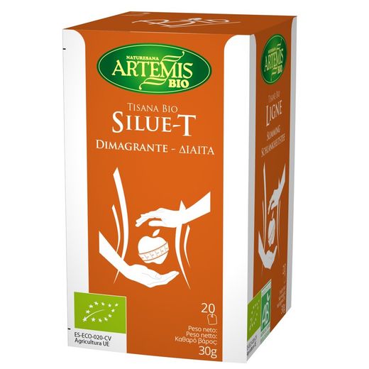 SILUET-T Tisana Bio 20 filtros de Herbes del Moli