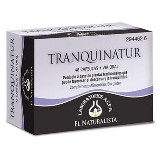 Tranquinatur sueño 48 cápsulas x 375 mg
