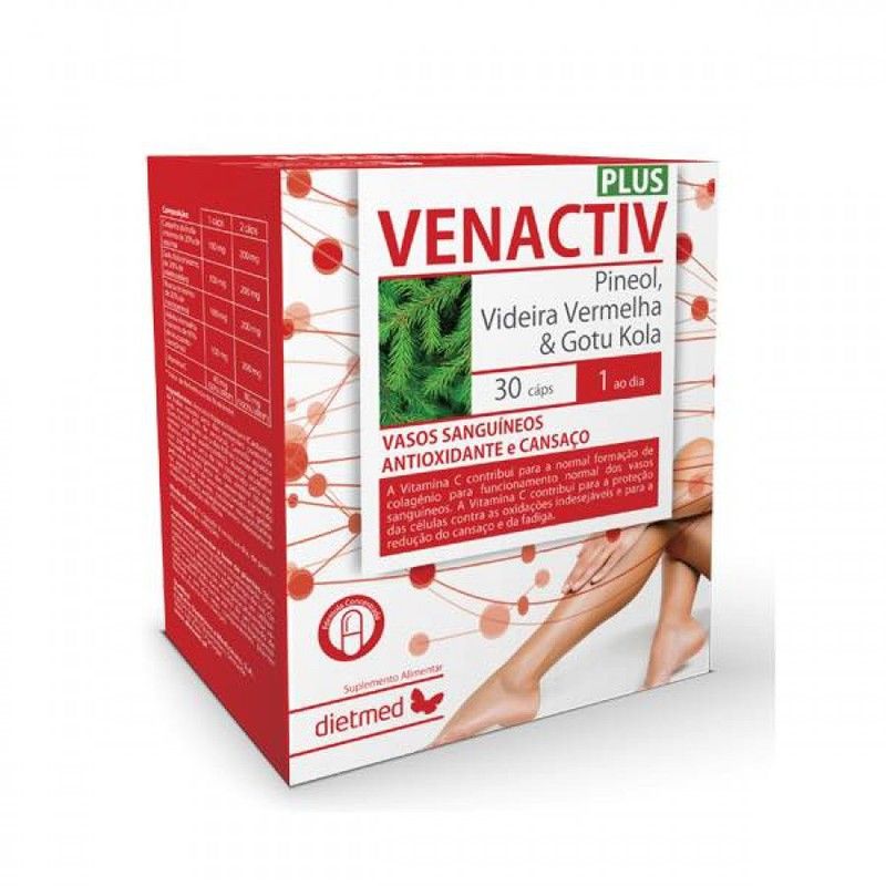 Venactiv Plus 30 cápsulas 408127 varices — La Dietética Barcelona