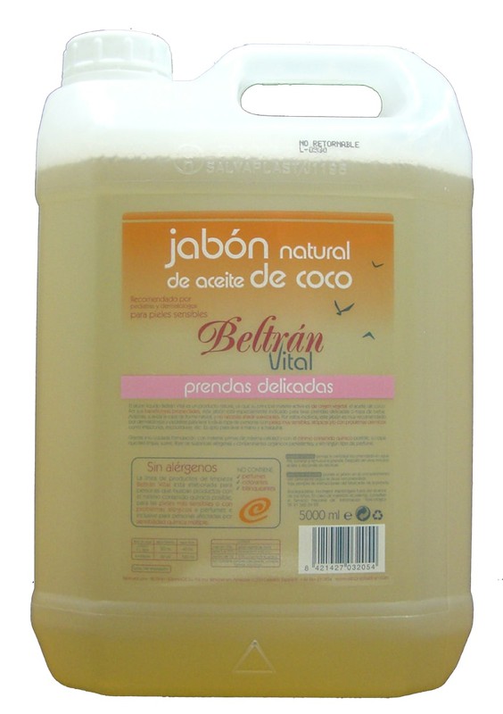 BELTRÁN Jabón ecológico de aceite de coco 1,5 litros - Beltrán Eco