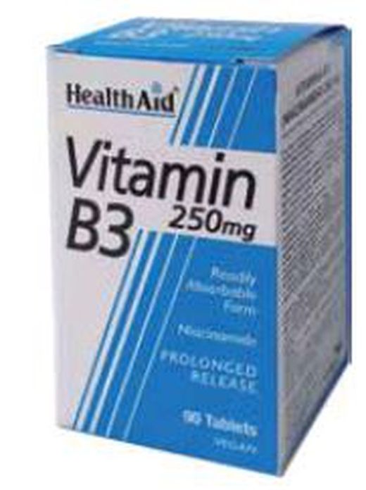 Vitamina b3 (niacinamida) 250 mg 90 comprimidos