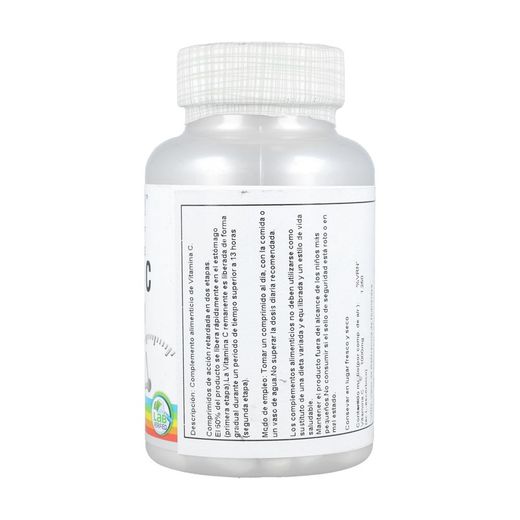 Vitamina C 1000 mg 100 comprimidos Solaray
