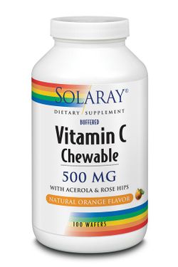 Vitamina C 500 mg sabor naranja 100 comprimidos