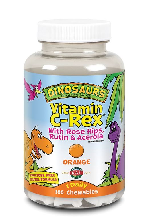 Vitamina C rex 100 comprimidos  masticables
