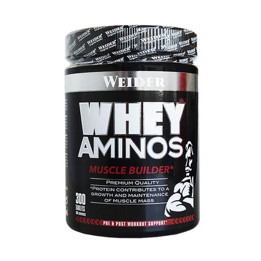 Whey Aminos 300 tabletas de Weider