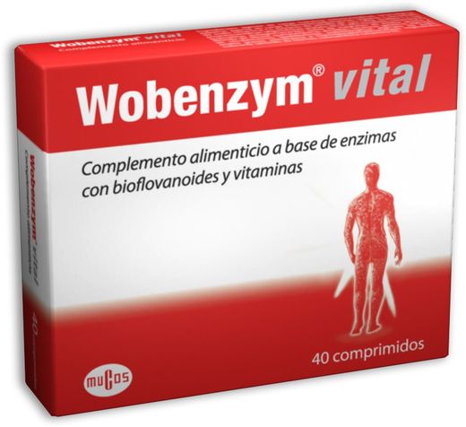 Wobenzym vital 40 comprimidos