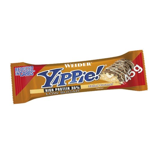 Yippie Bar Salted Caramel 70 G de Weider